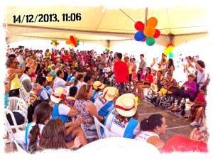 ACsocial, hoje, com direito a desfile de super-heróis. 